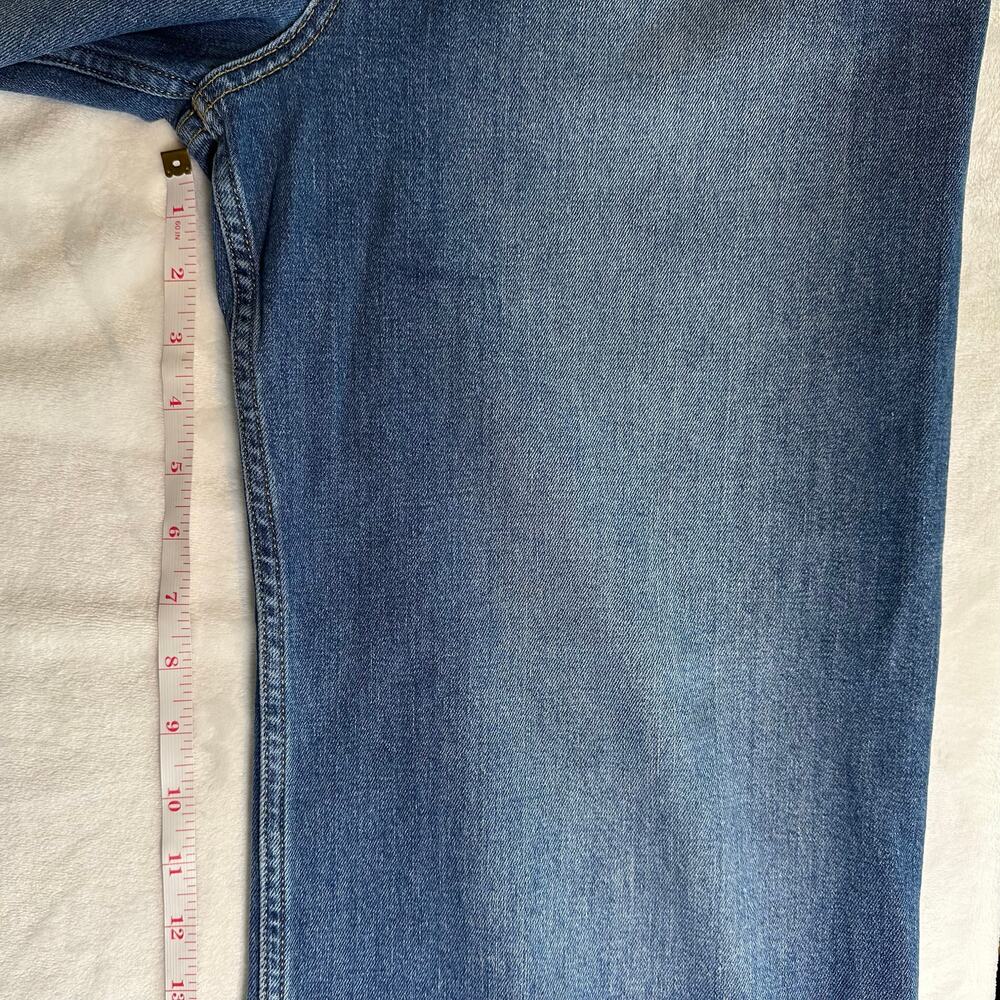 PILCRO Wide Leg Cropped Jeans, Size 29 (8) - Picture 13 of 14